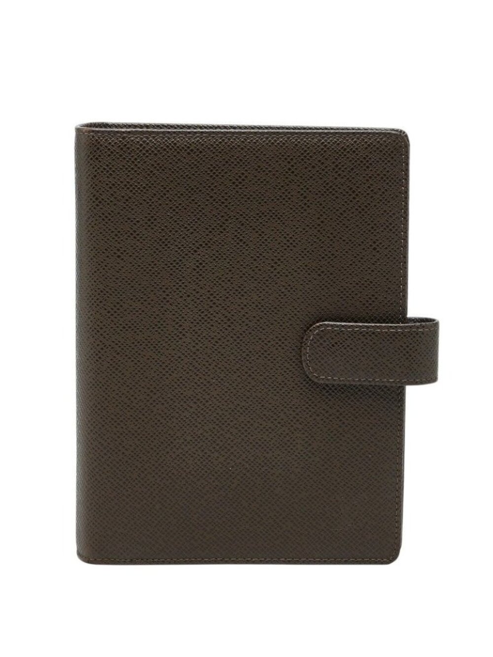 Louis Vuitton Taiga Agenda MM Planner Grizzly Leather